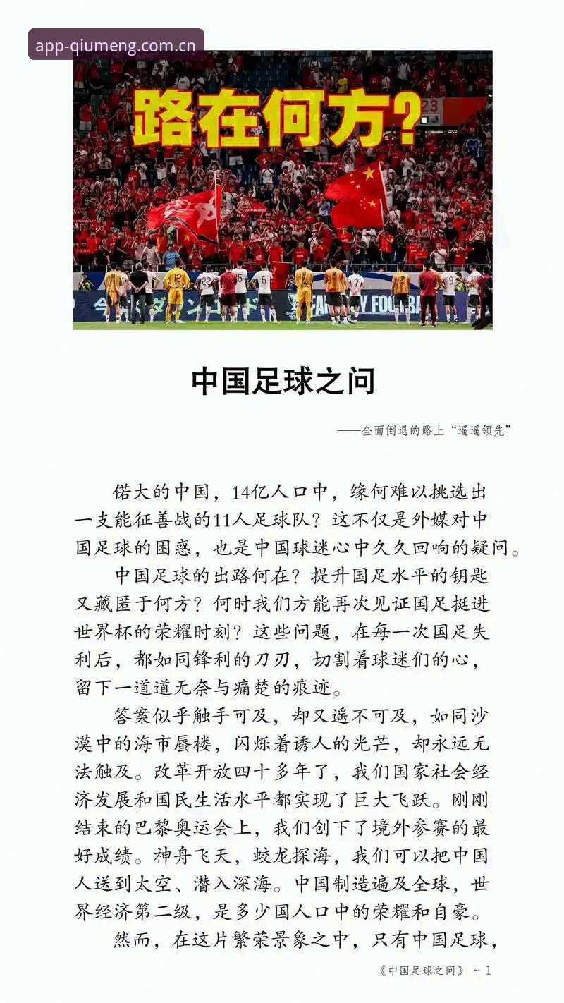 资深用户分享：从足协禁足名单看中国足球的深层危机与QMH使用教程视角下的思考